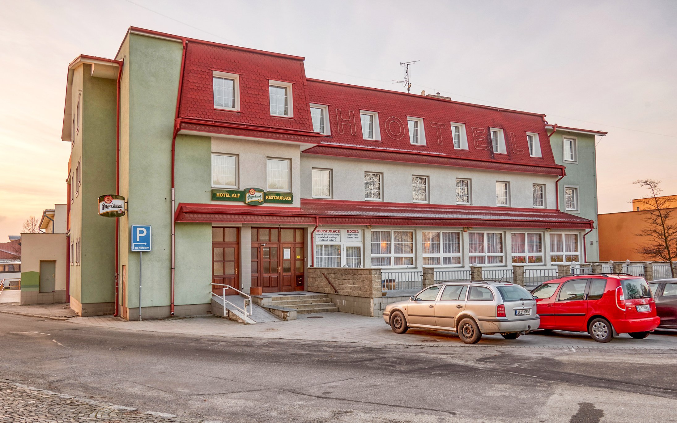 Jižní Čechy blízko památek UNESCO v Hotelu Alf *** s polopenzí