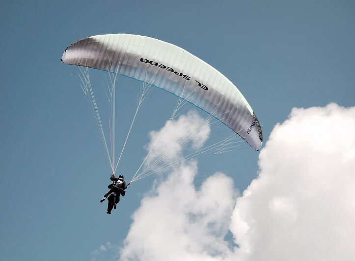 Paragliding – tandemový let Basic - ventip.cz