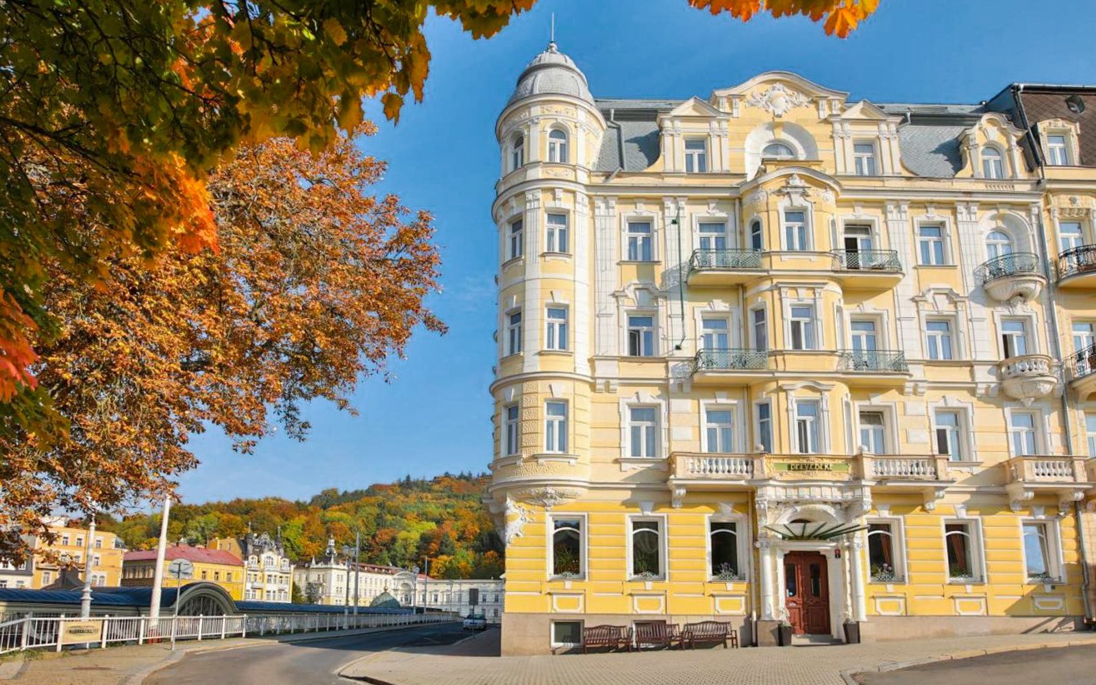 Mariánské Lázně u Hlavní kolonády: Pobyt v Hotelu Belvedere Spa & Wellness **** s polopenzí a bazénem - ventip.cz