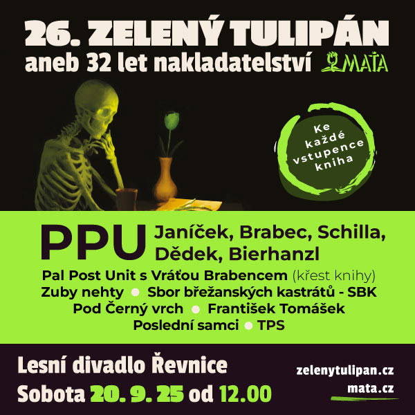 26. ZELENÝ TULIPÁN aneb 32 let nakladatelství Maťa - ventip.cz