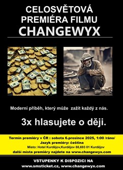 Premiéra filmu Changewyx