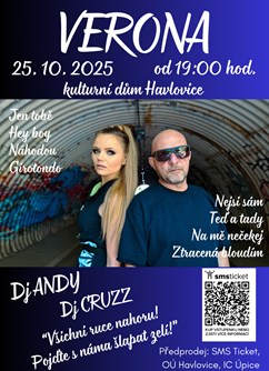 VERONA a Dj Andy + Dj Cruzz - ventip.cz