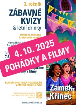Zábavný kvíz na zámku Křinec | Pohádky a filmy - ventip.cz