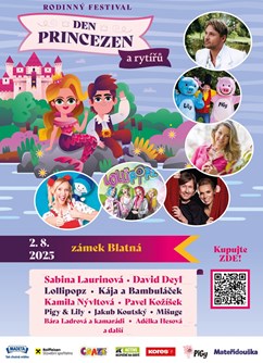 Den princezen a rytířů - Zámek Blatná - ventip.cz