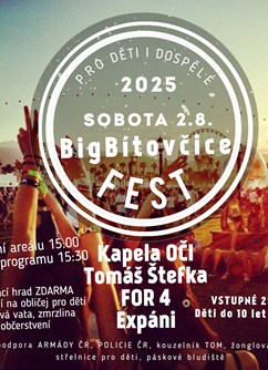 BigBítovčice Fest - Regionální minifestival - ventip.cz