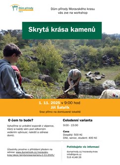 Skrytá krása kamenů listopad - celodenní - ventip.cz