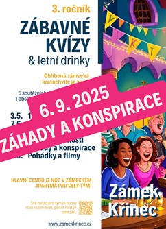 Zábavný kvíz na zámku Křinec | Záhady a konspirace - ventip.cz