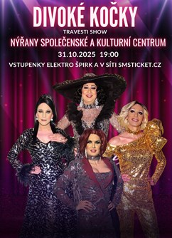 Travesti show Divoké kočky v Nýřanech - ventip.cz