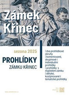 Zámek Křinec | komentované prohlídky - ventip.cz