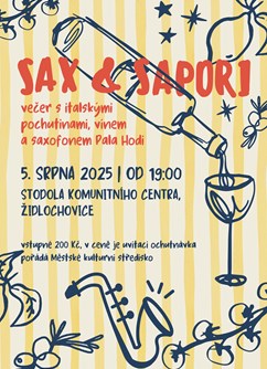 Léto ve stodole: SAX & SAPORI - ventip.cz