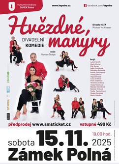 Hvězdné manýry - divadelní komedie - ventip.cz