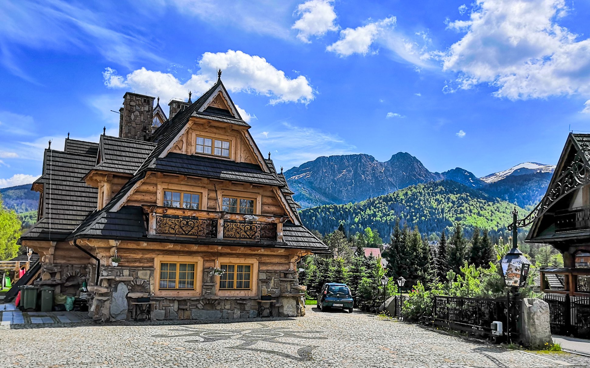 Polské Tatry: Zakopane v dřevěné Wille Tatrzanski Zomecek *** se snídaní