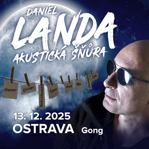 Daniel Landa Akustická šňůra 2025 - ventip.cz