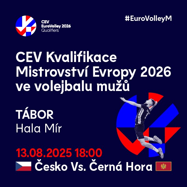 Kvalifikace Mistrovství Evropy 2026 ve volejbalu mužů - ventip.cz