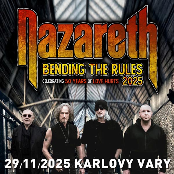NAZARETH - Bending The Rules 2025 - ventip.cz
