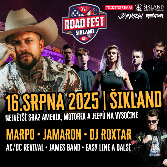 ROADFEST ŠIKLAND 2025 - ventip.cz