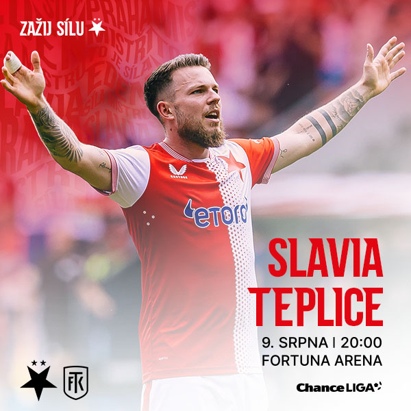 SK Slavia Praha - FK Teplice - ventip.cz