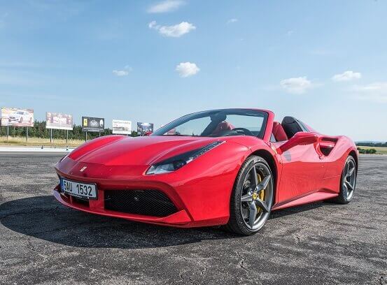 Jízda ve  Ferrari 488 Spider - ventip.cz