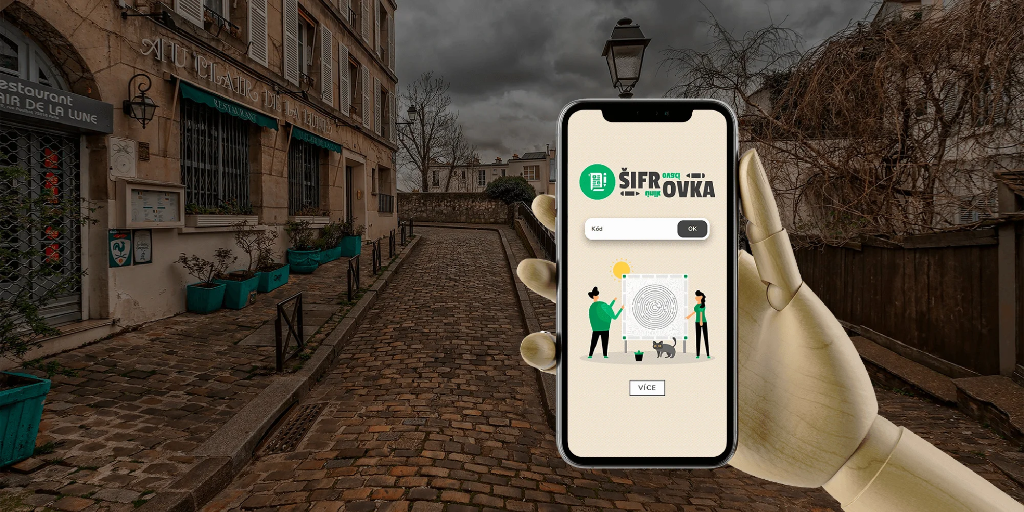 Šifrovka - Sloup Svaté Trojice - ventip.cz