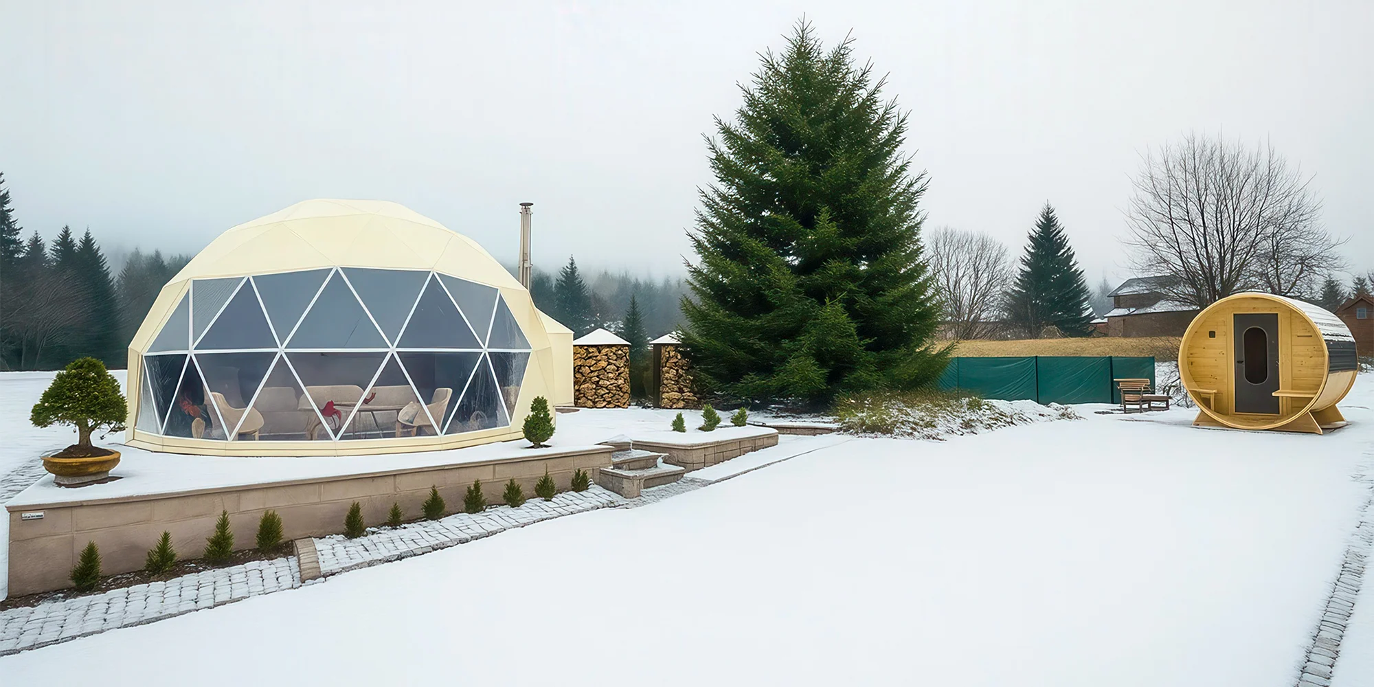 Glamping Geodome Horní Blatná - ventip.cz