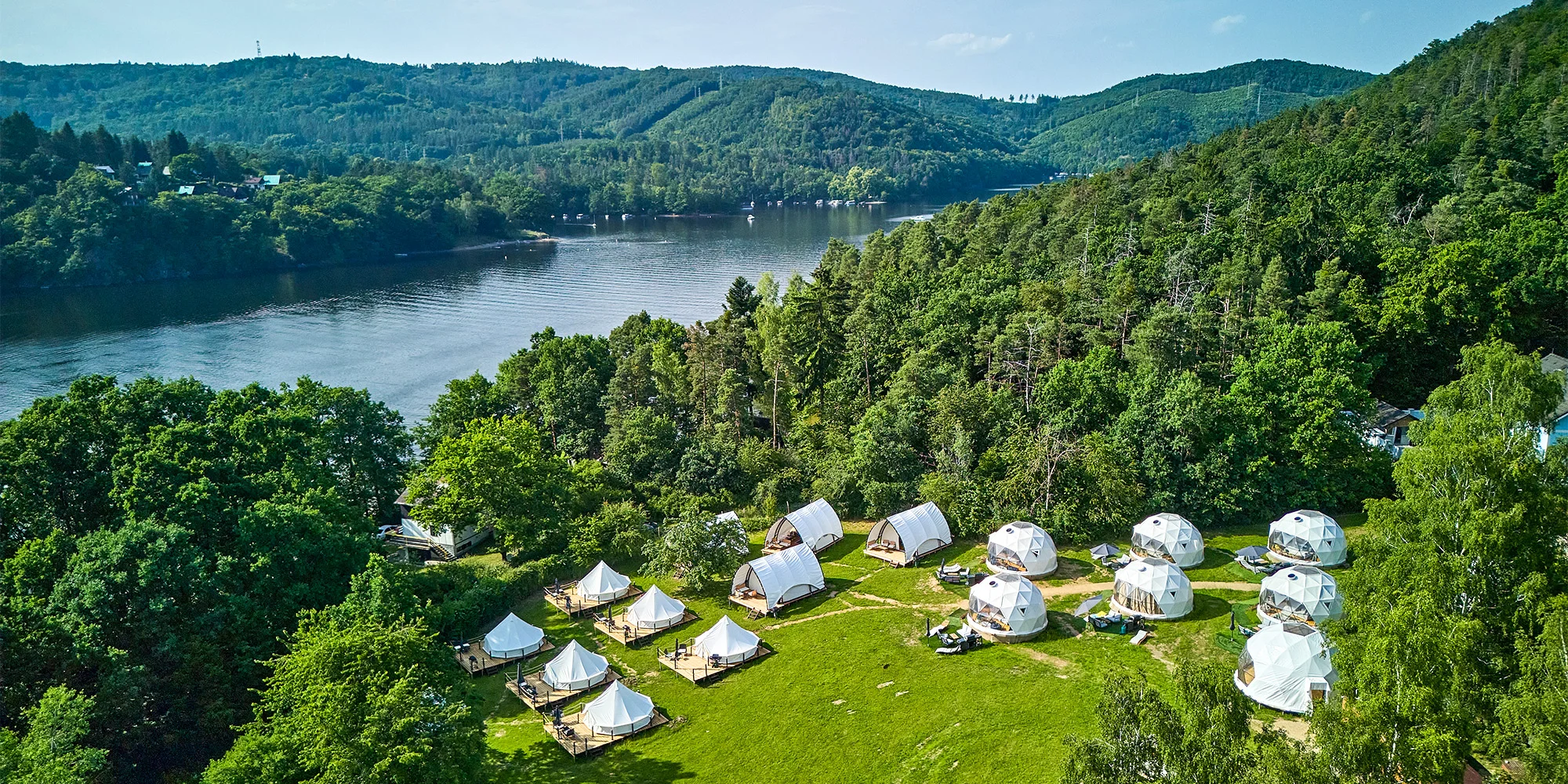 Glamping Slapy - Glampingové stany - ventip.cz