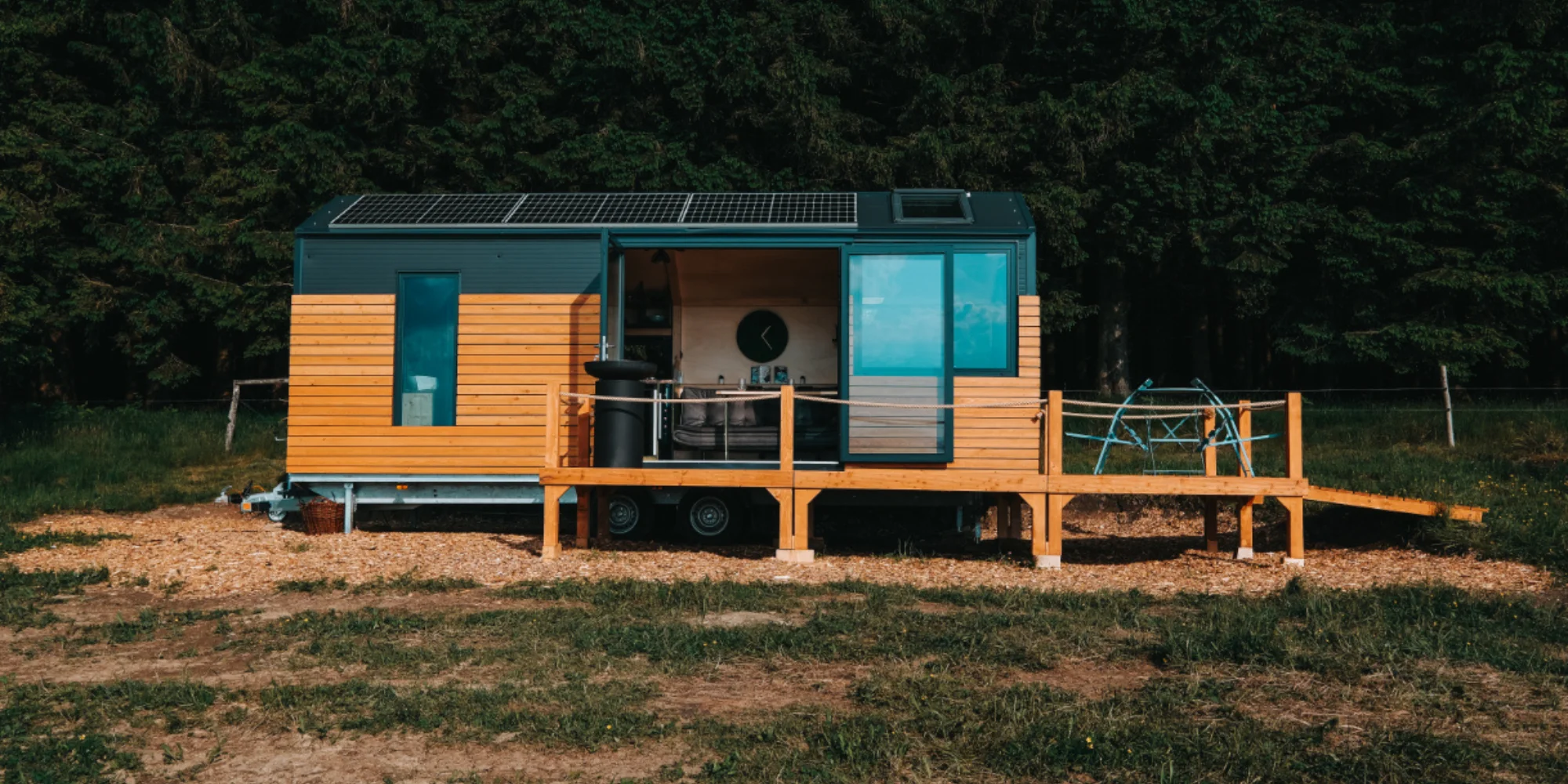 Glampino - Tiny House Rákosníček - ventip.cz