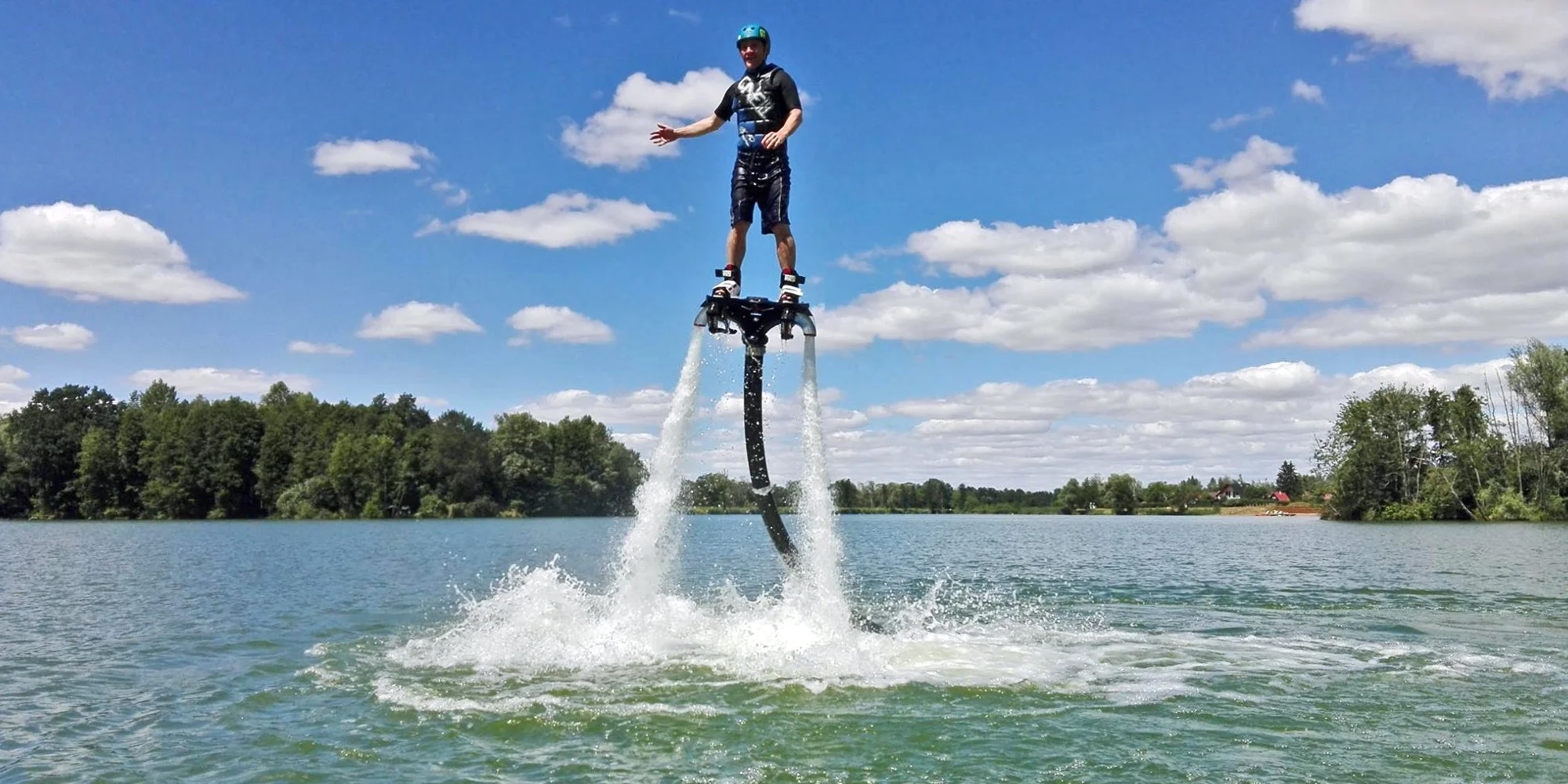Flyboard - Praha – Hostivařská přehrada - ventip.cz