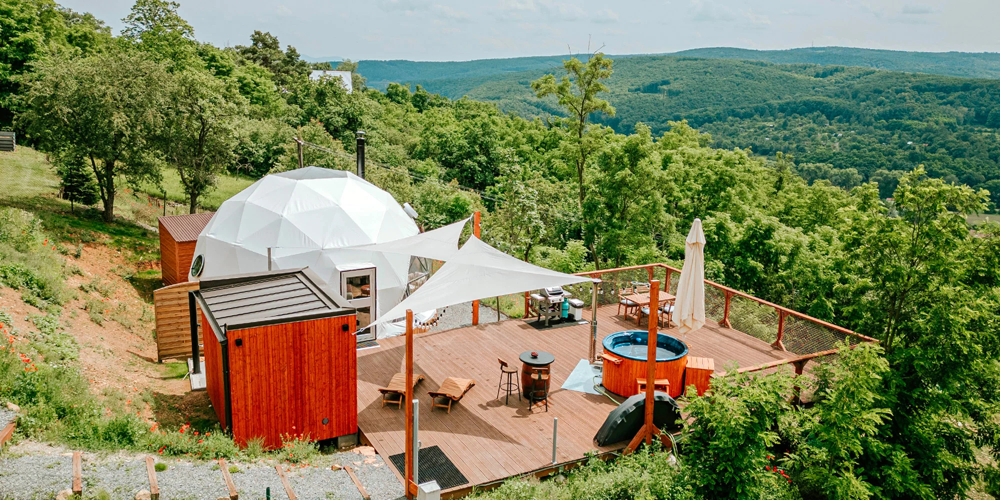 Pohoda na kopci - Glamping u oveček - ventip.cz