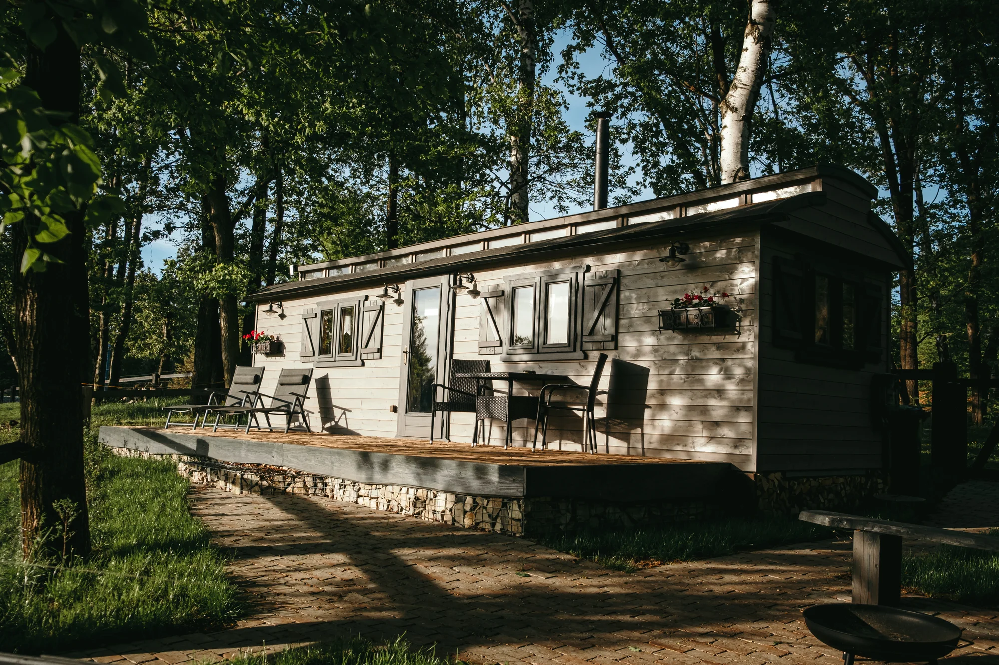 Ranch na Hranici - Chata u lesa - ventip.cz