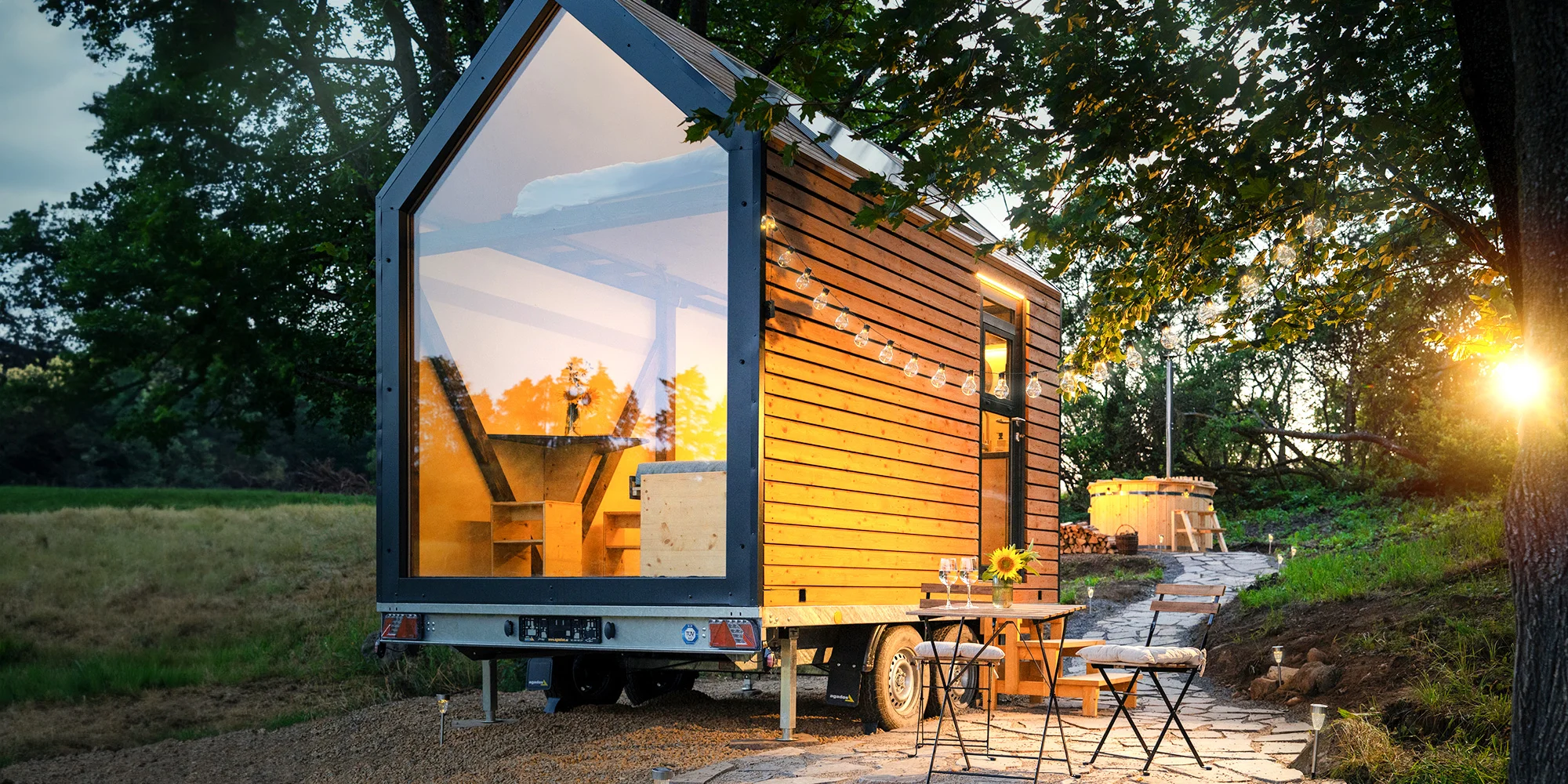 Za trnkovým keřem Tiny House - ventip.cz