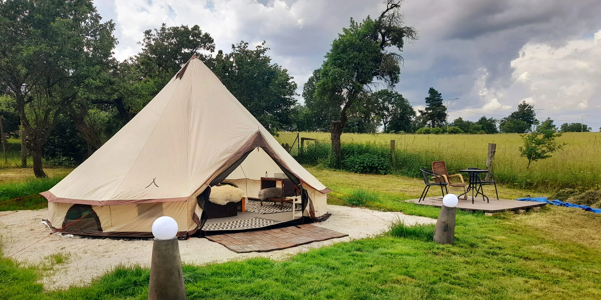 Glamping na samotě u lesa - ventip.cz
