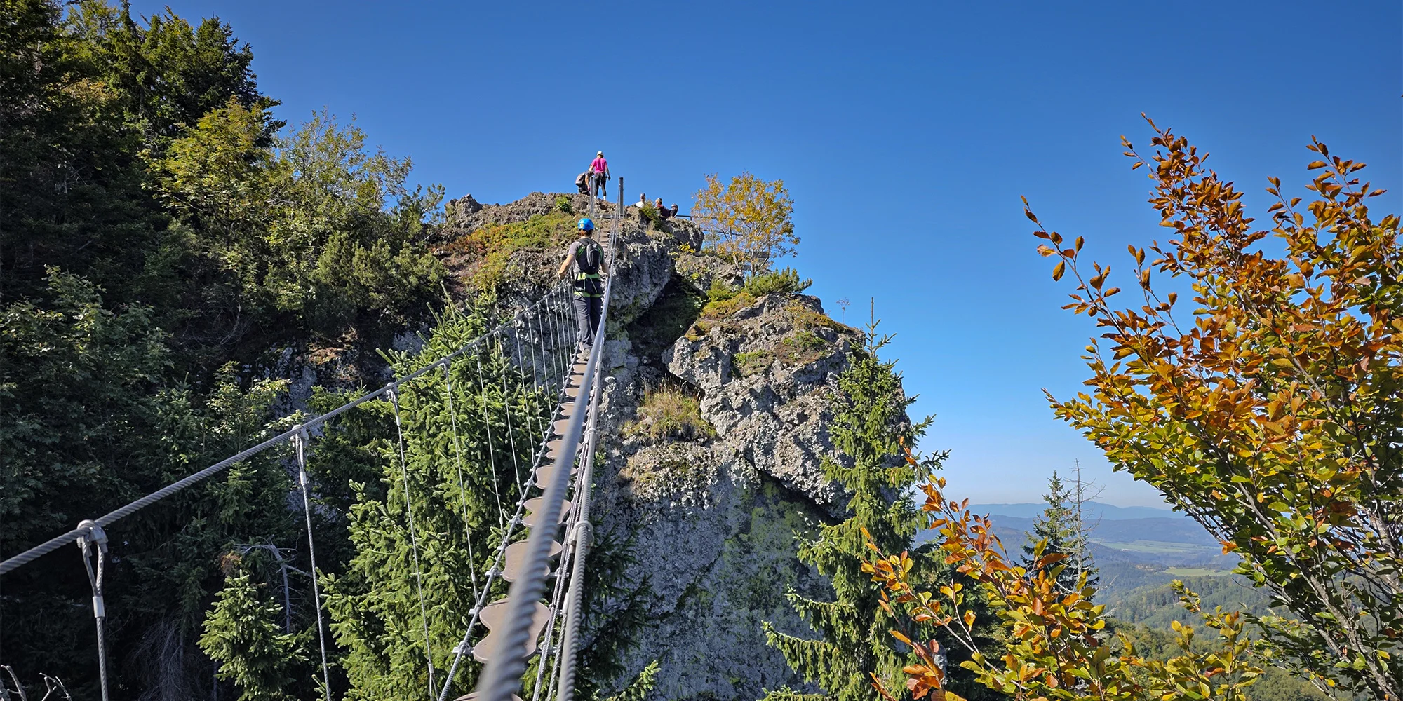 Via ferrata Dve veže Liptovské Revúce - ventip.cz