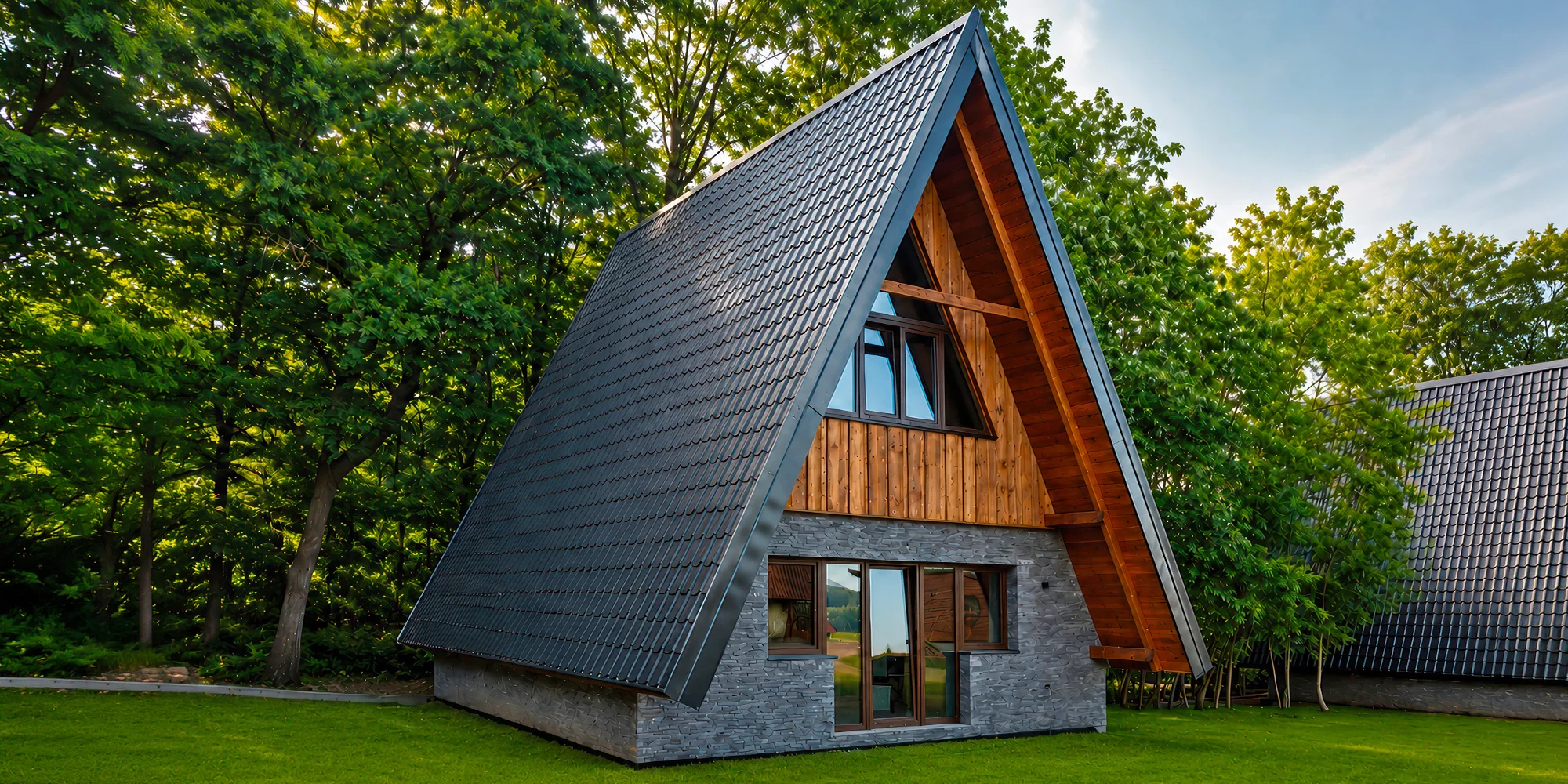 A-frame rezidence - Ranch Jestřebice - ventip.cz