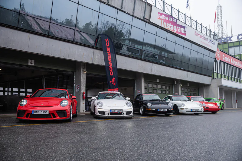 Jízda na okruhu v 6 generacích Porsche 911 - ventip.cz