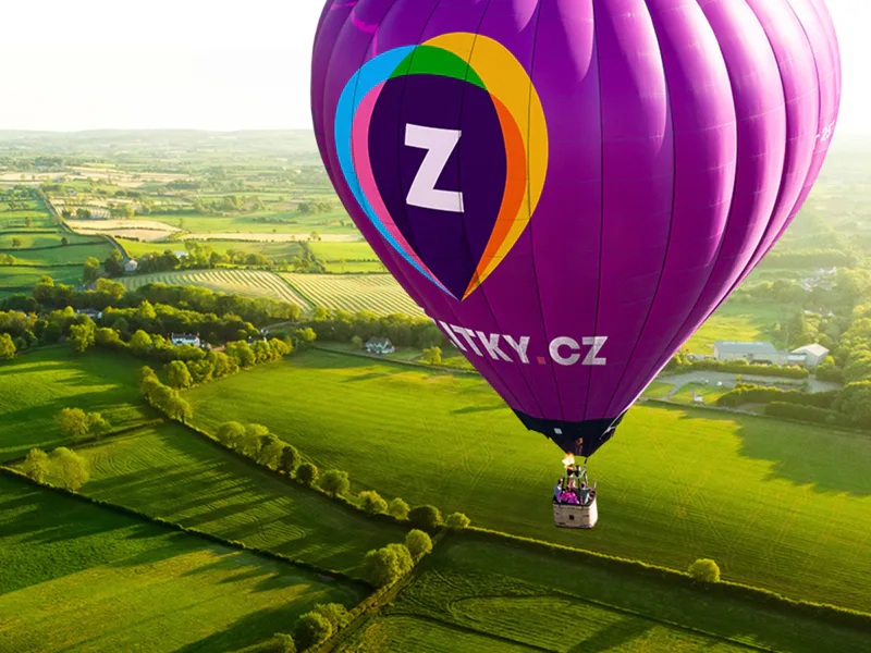 Let balónem - ventip.cz