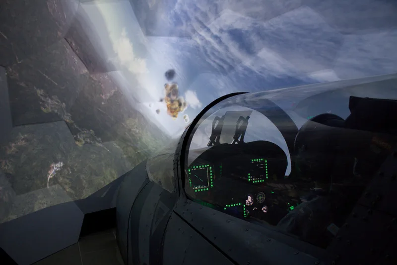 Simulátor stíhačky F/A-18 Hornet - ventip.cz