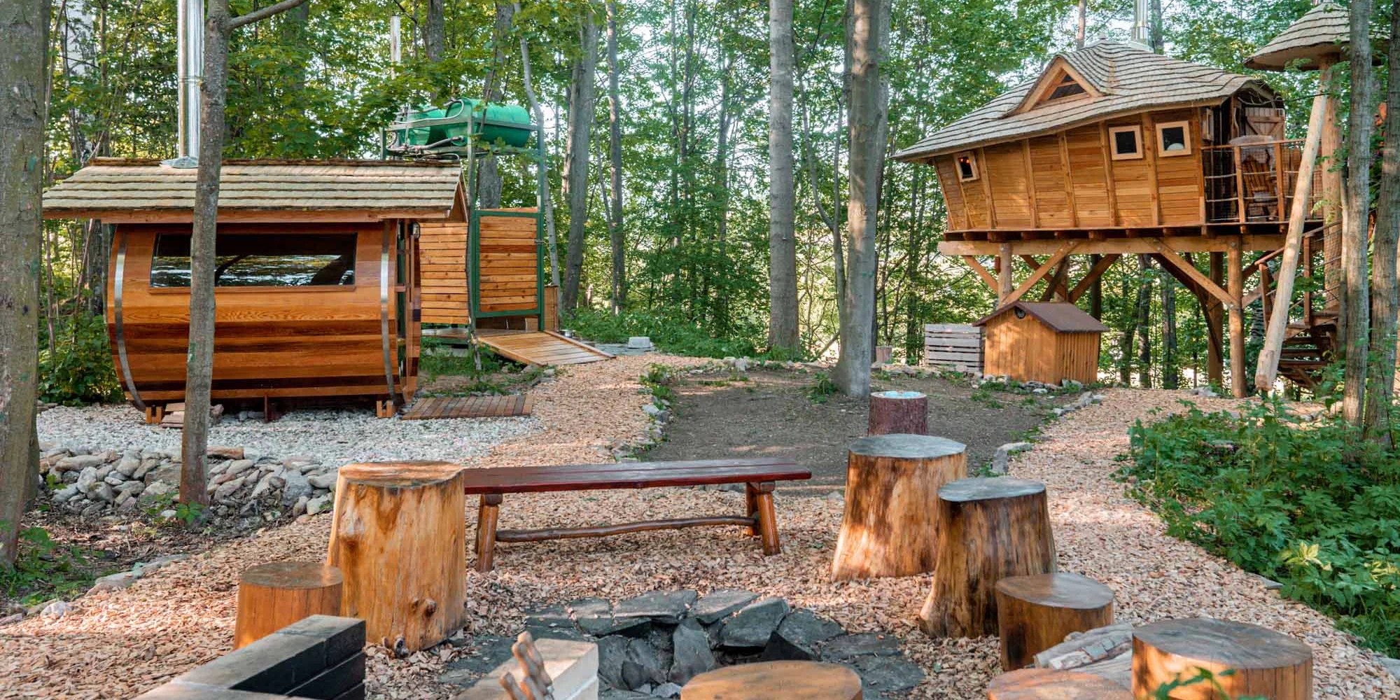 Treehouse Sněžník - ventip.cz
