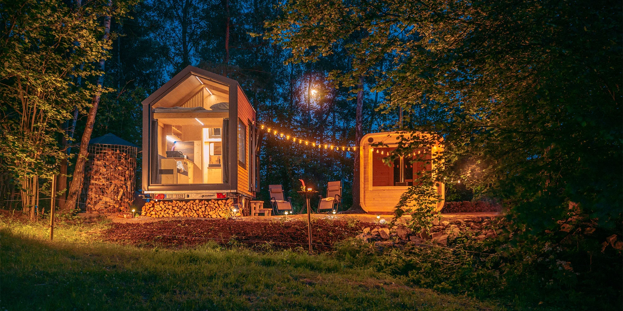 Za šípkovým keřem Tiny House - ventip.cz